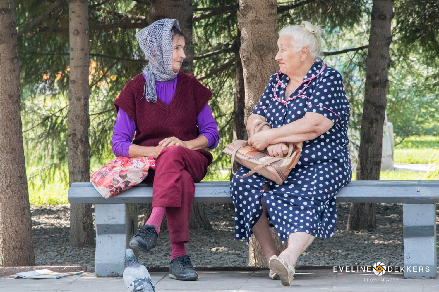 At the park in Novosibirsk